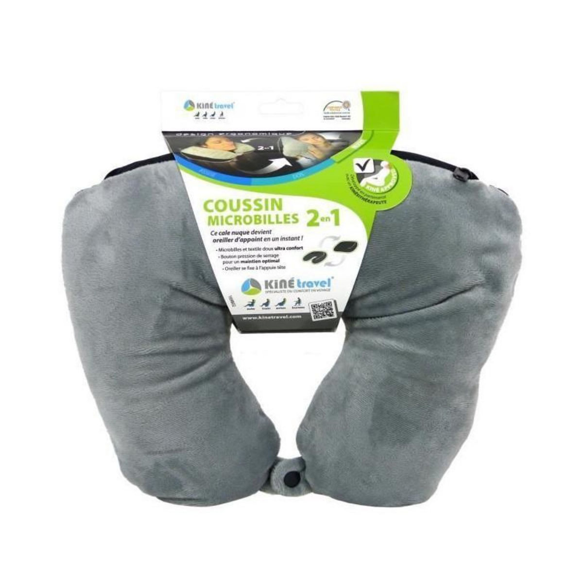 KINE TRAVEL KINE TRAVEL Coussin 2 En 1
