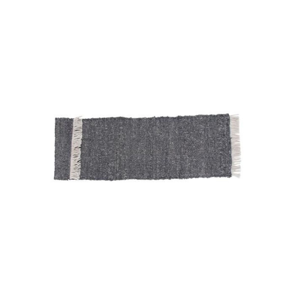 Paris Prix Tapis Déco en Laine  Betina  80x250cm Gris
