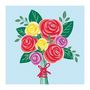 Voir la diapositive 3 : RAVENSBURGER CreArt 20x20 cm Bouquet de roses, Loisir créatif, Adulte, Peinture par numéros, 25520, Ravensburger