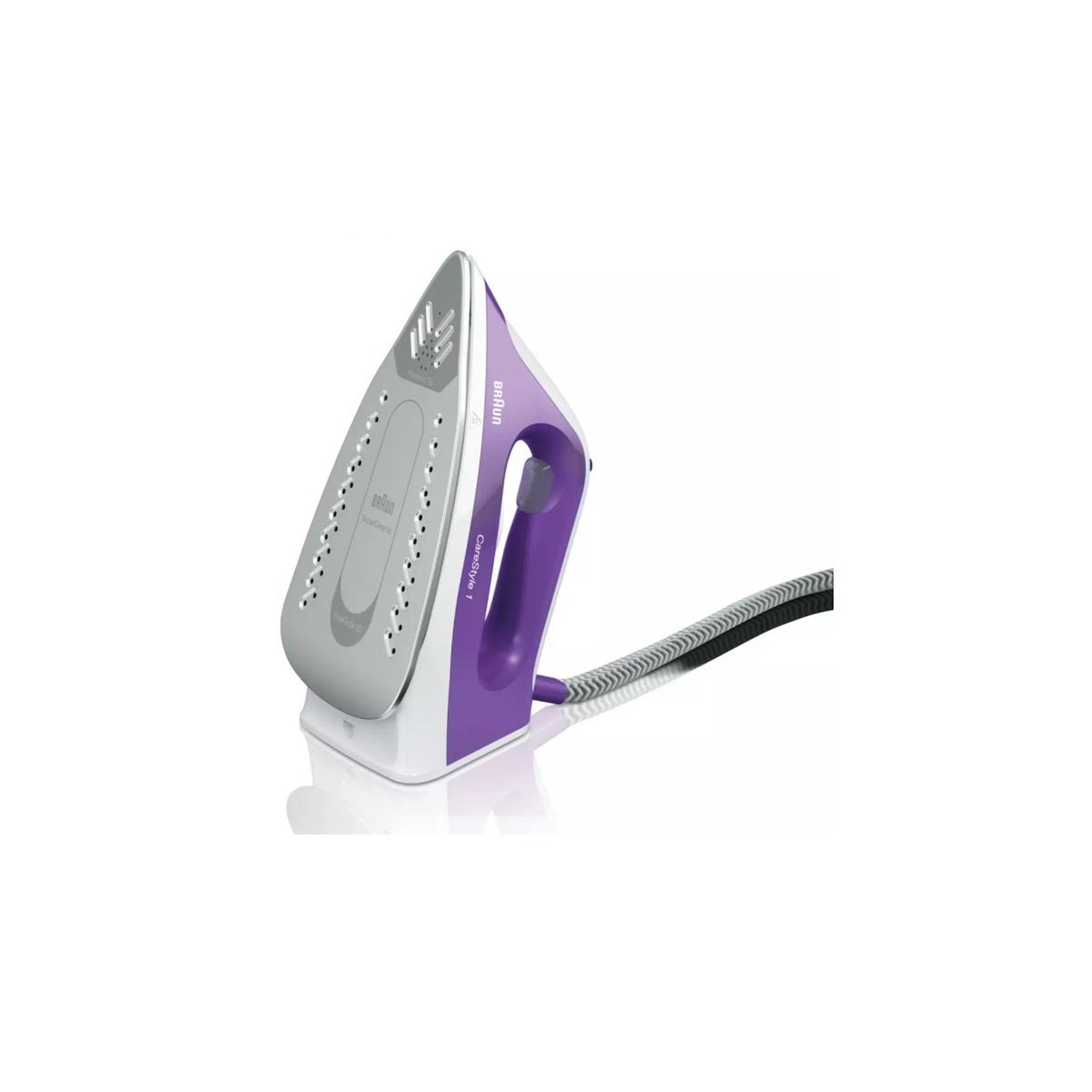 Voir la diapositive 2 : BRAUN Centrale vapeur 6bars 120g/min violet - is1014vi