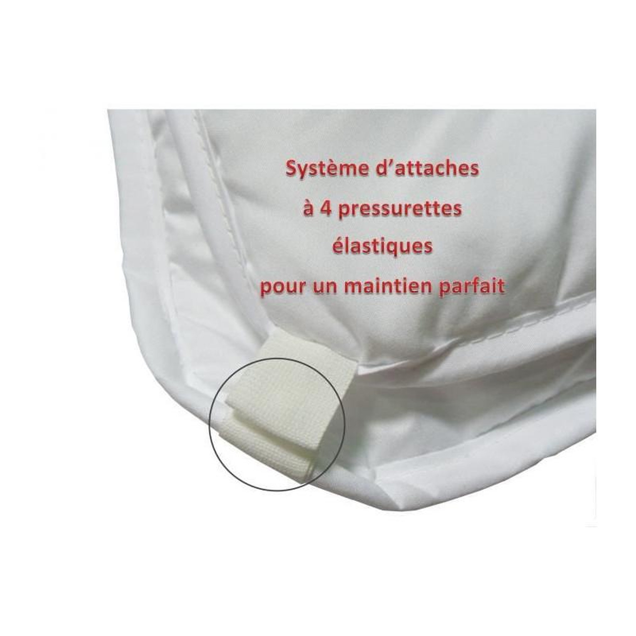 Voir la diapositive 3 : ABEIL ABEIL Couette 4 Saisons ANTI-ACARIENS 240x260cm