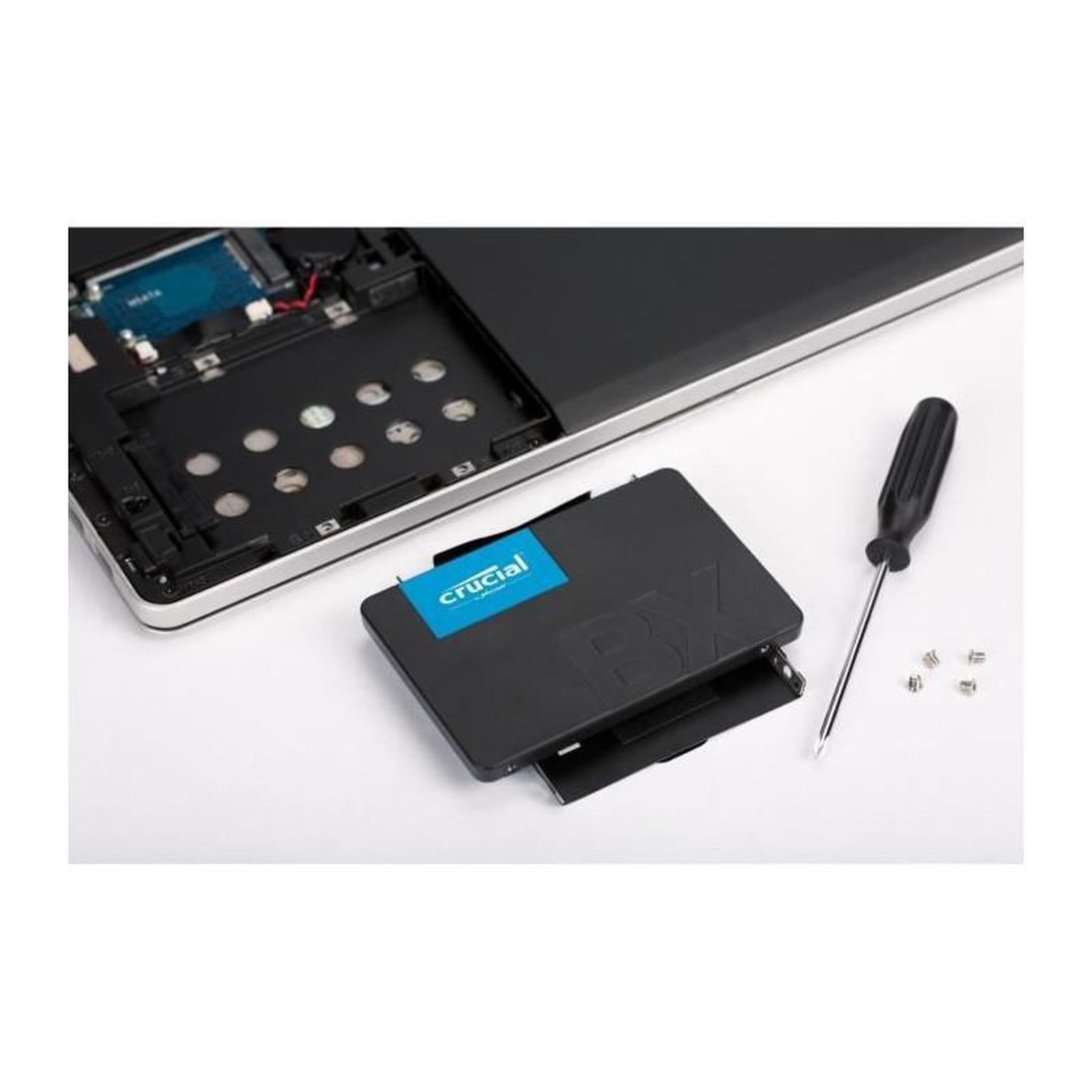 Voir la diapositive 5 : Crucial CRUCIAL - Disque SSD Interne - BX500 - 240Go - 2,5 CT240BX500SSD1
