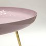 Voir la diapositive 3 : The Home Deco Factory Table d'appoint en métal design Glossy