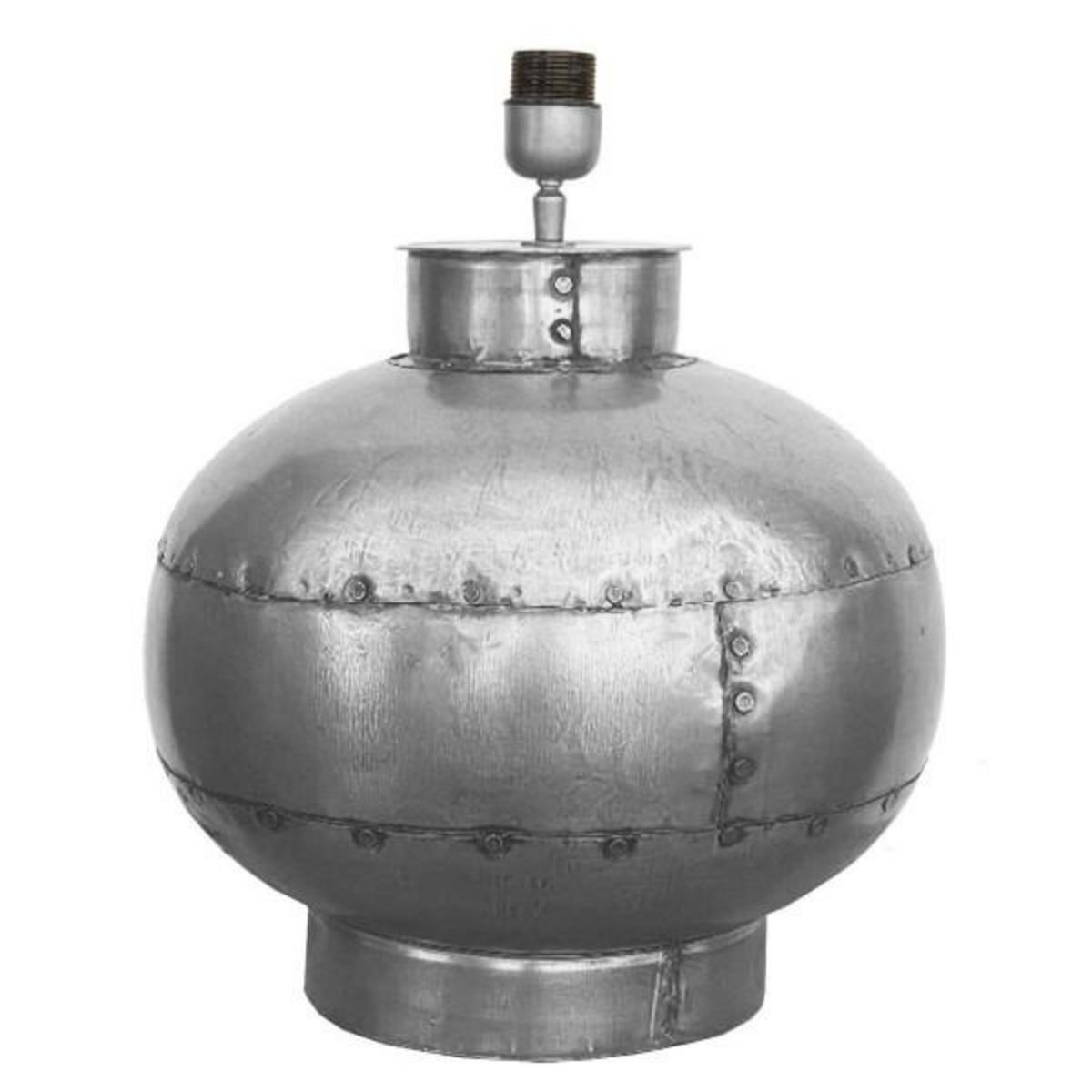 MARKET24 Lampe de bureau DKD Home Decor Argenté Laiton 50 W (36 x 36 x 43 cm)