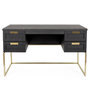 Voir la diapositive 1 : Paris Prix Bureau Design  Pimlico  130cm Charbon