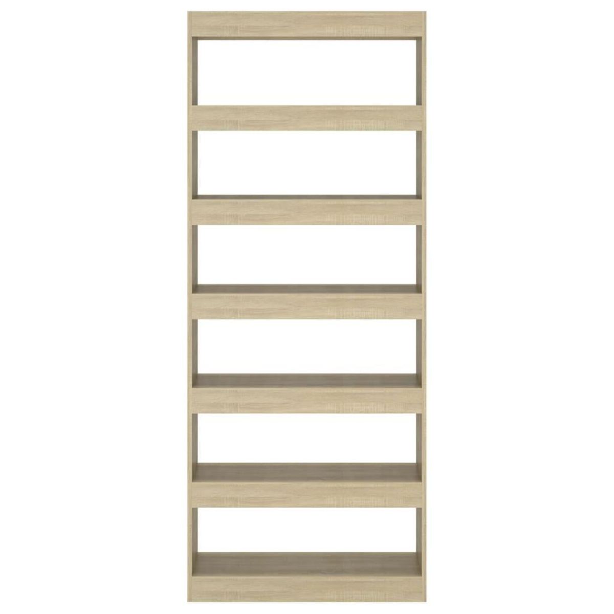 VIDAXL Bibliotheque/Separateur de piece Chene sonoma Bois d'ingenierie