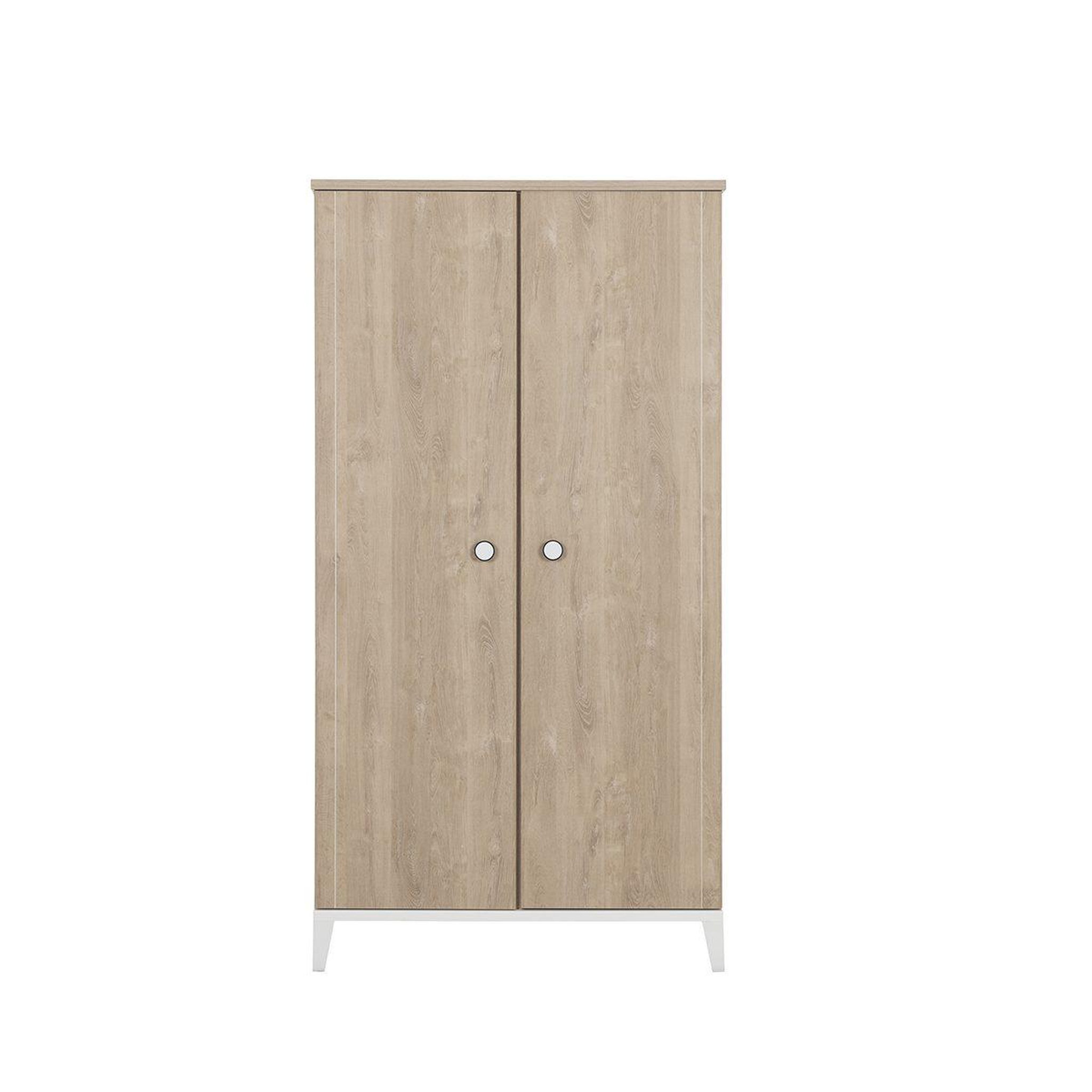 GALIPETTE Armoire 2 portes marcel chene blond