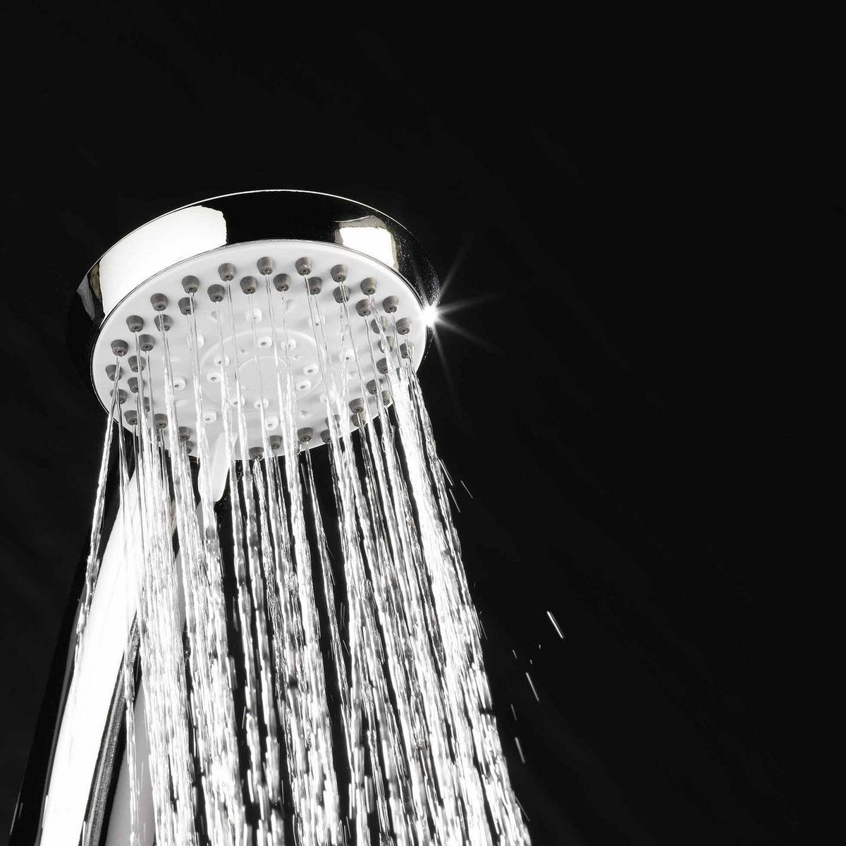 Douceur d'Intérieur Pommeau de douche 5 jets - Chromé