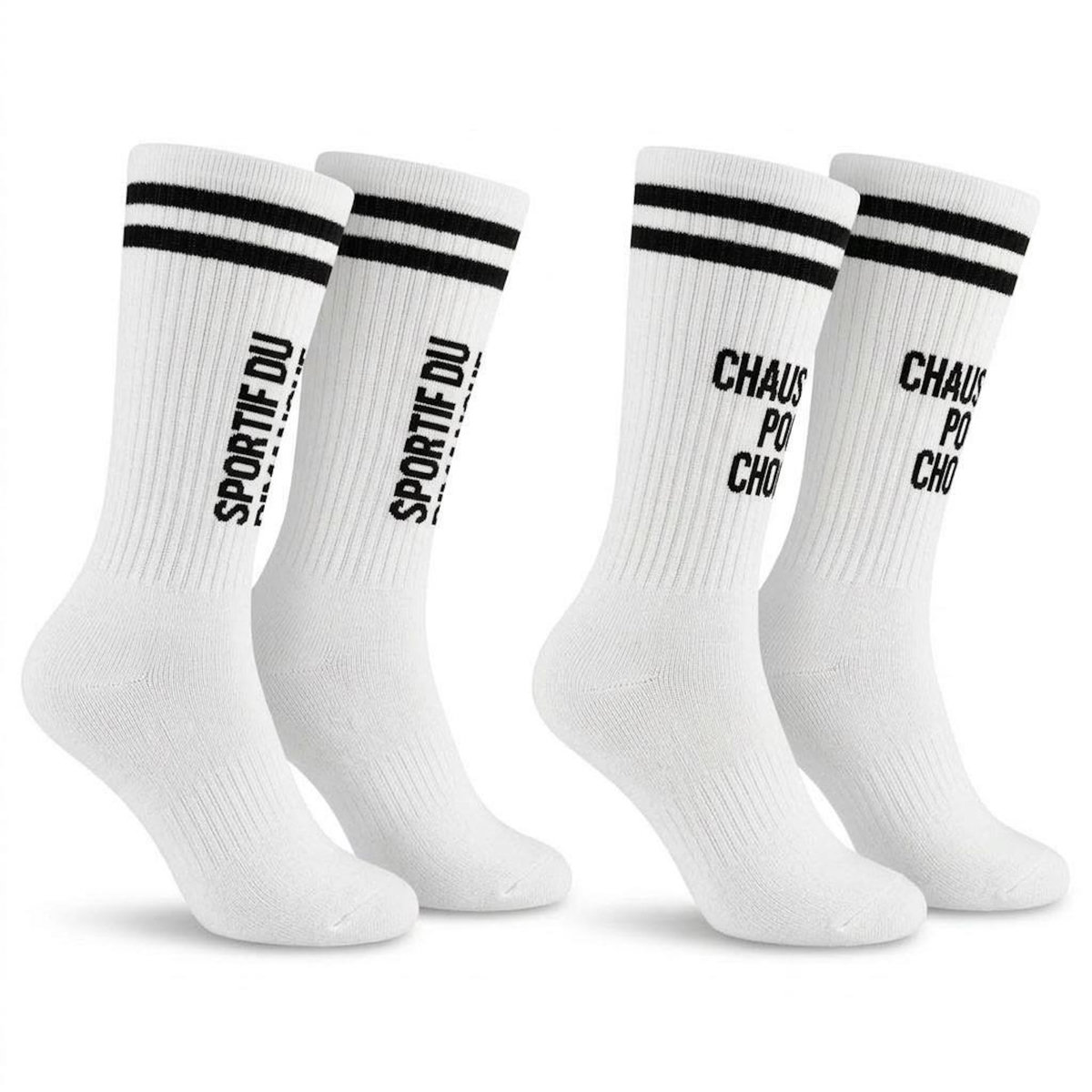 OZABI OZABI Chaussettes Homme Message Humoristiques Pack de 4 Paires