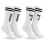 Voir la diapositive 3 : OZABI OZABI Chaussettes Homme Message Humoristiques Pack de 4 Paires