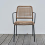 Voir la diapositive 2 : Paris Prix Fauteuil de Jardin  Marceau  78cm Naturel