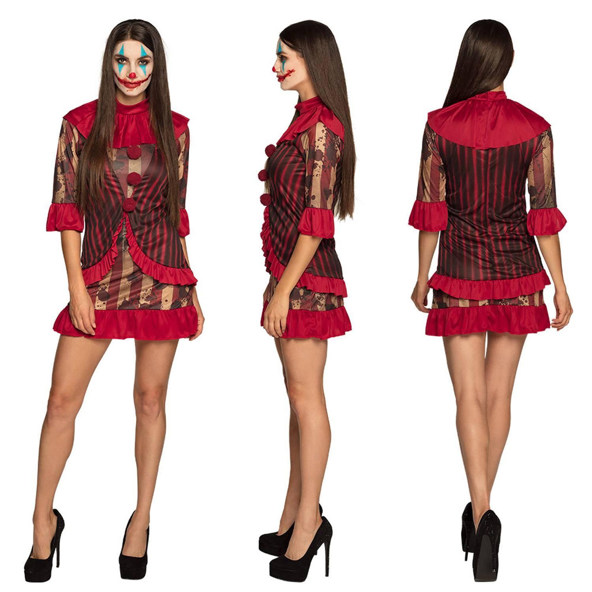 Voir la diapositive 4 : Boland Déguisement Clownette de Minuit -Femme - S - 36/38