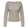 Voir la diapositive 5 : Only Pull Taupe Femme Only Spezia