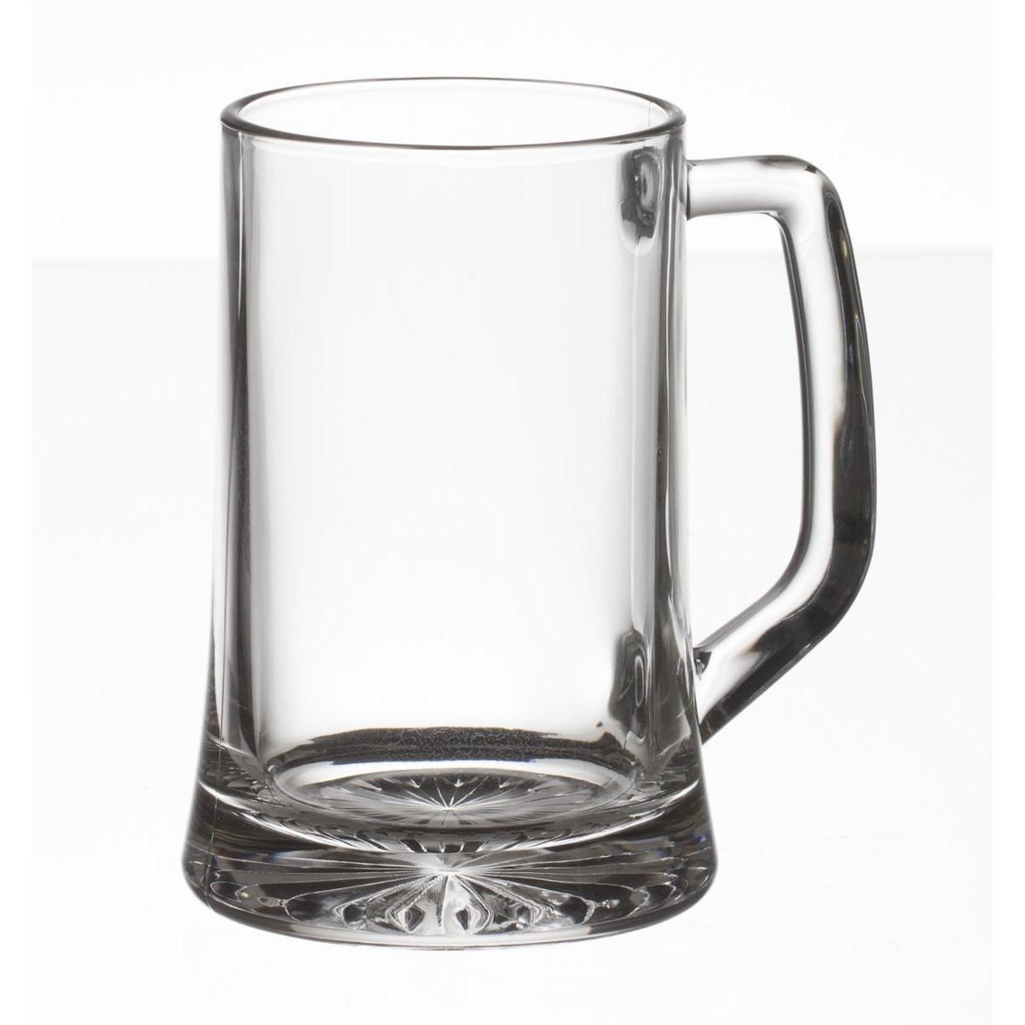 Voir la diapositive 3 : SECRET DE GOURMET Lot de 4 Verres à Bières  Anse  32cl Transparent