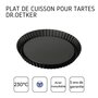 Voir la diapositive 6 : DR.OETKER Duo Moule à tarte renversée 28 cm et Moule à manqué à charnière 26 cm Dr.Oetker Tradition