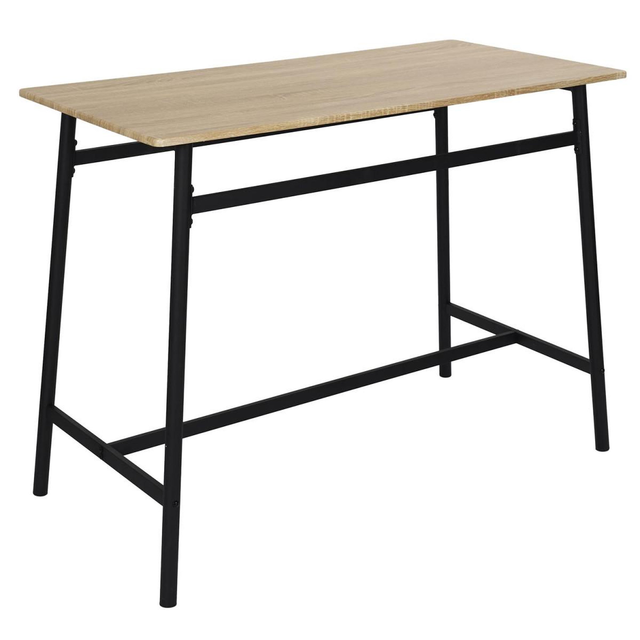 Voir la diapositive 2 : The Home Deco Factory Table Haute Mange Debout  Loka  116cm Naturel