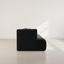 Voir la diapositive 6 : LISA DESIGN Onyx - canapé droit 4 places avec double méridienne - assise profonde - en velours côtelé