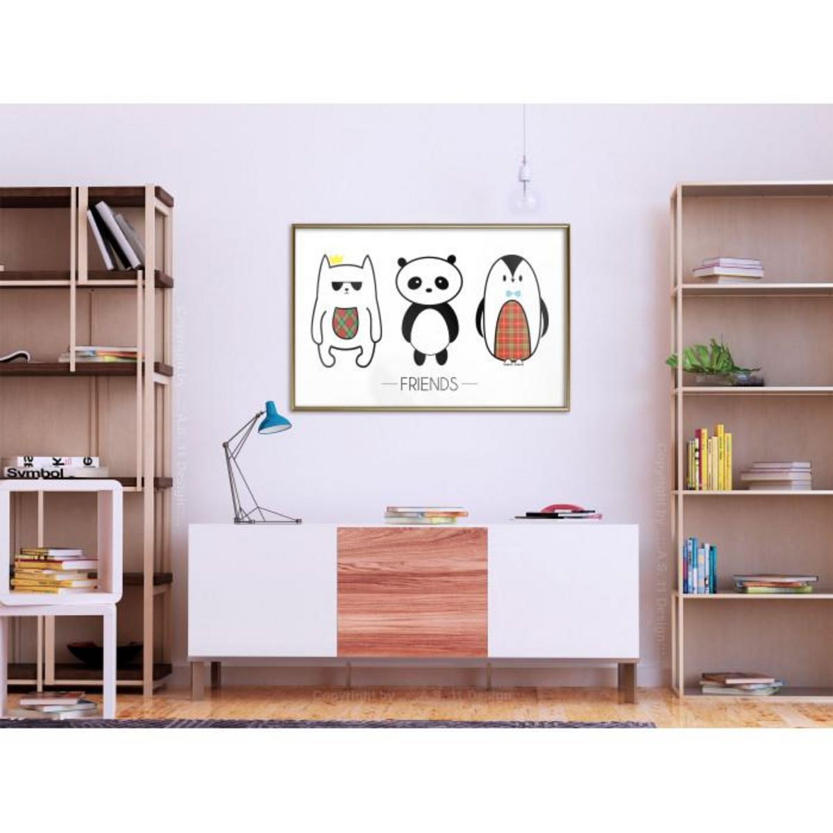 Paris Prix Affiche Murale Encadrée  Buddies