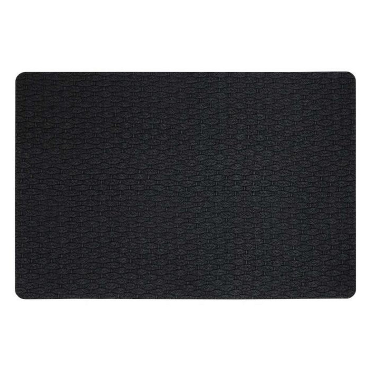 SECRET DE GOURMET Set de Table Uni  Ely  33x49cm Noir