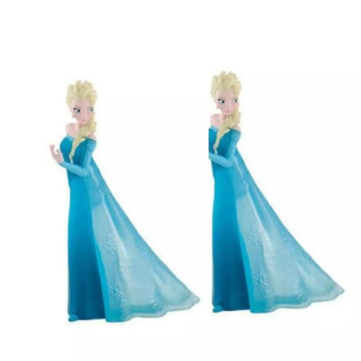 Bullyland 2 figurines pour gâteau La Reine des Neiges - Elsa