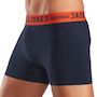 Voir la diapositive 2 : Jack & Jones X3 Boxers Bordeaux/ Homme Jack & Jones 12113943