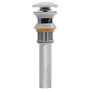 Voir la diapositive 2 : VIDAXL Drain d'evier escamotable Acier inoxydable