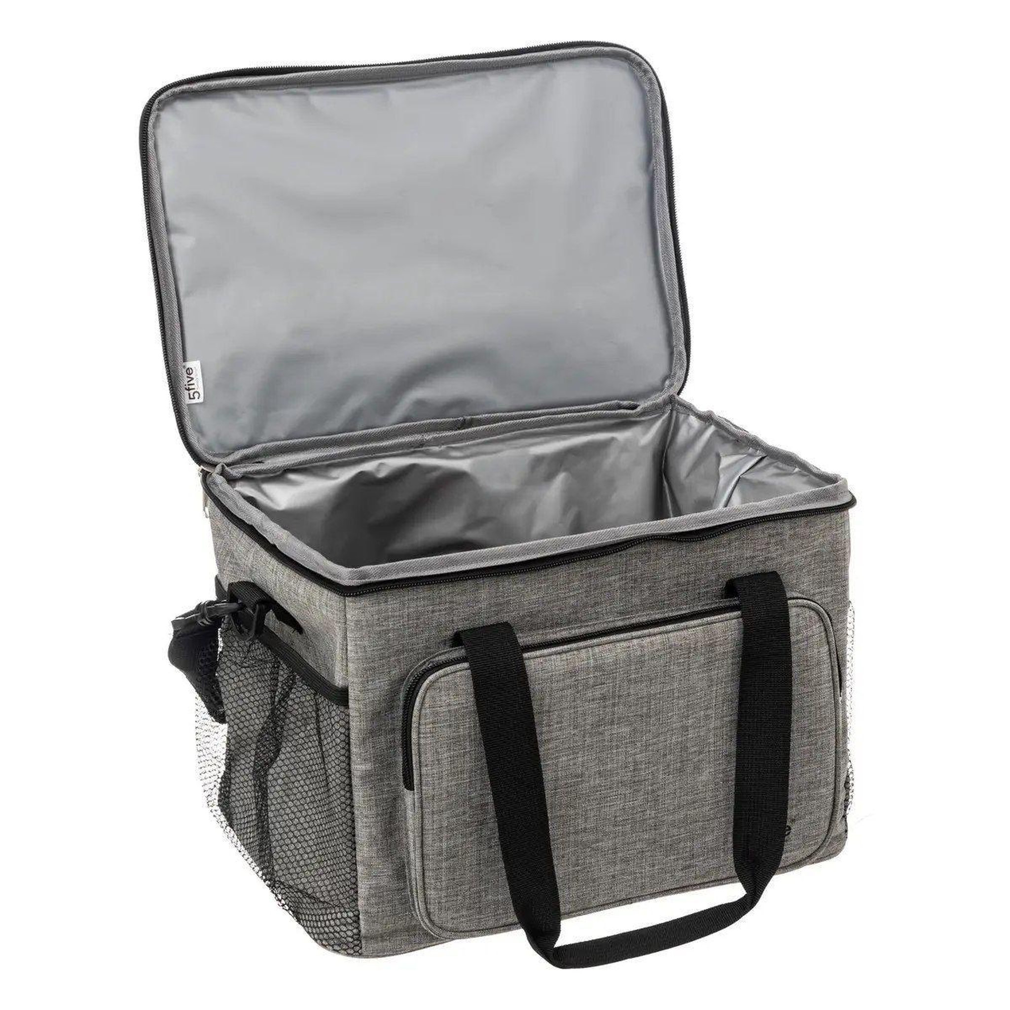 Voir la diapositive 2 : FIVE Sac isotherme  shopping  35cm gris