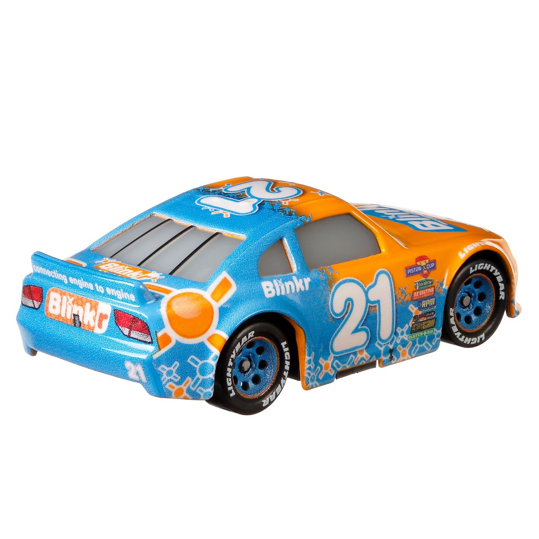 Voir la diapositive 4 : MATTEL Mattel Pack de 2 véhicules - Cars - Speedy Comet et Parker Brakeston