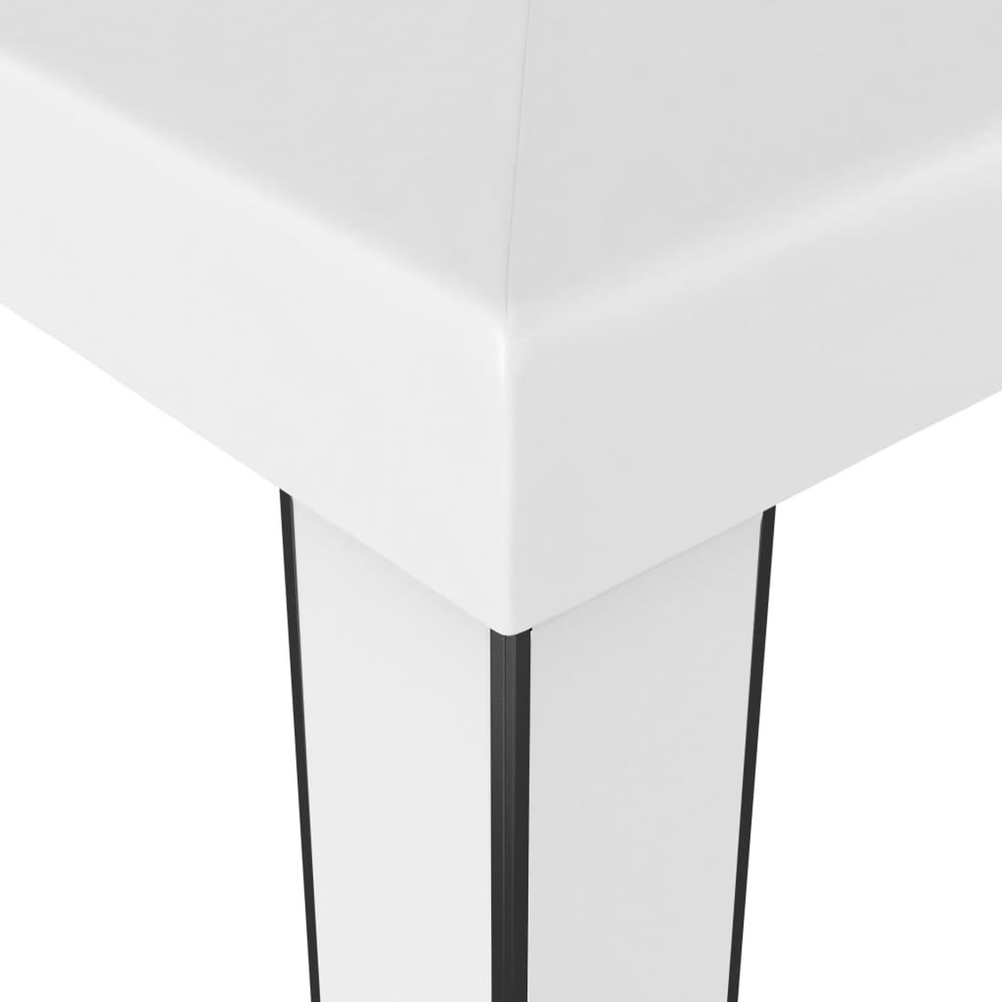 Voir la diapositive 5 : VIDAXL Tonnelle avec double toit et lumieres LED 3x3 m Blanc