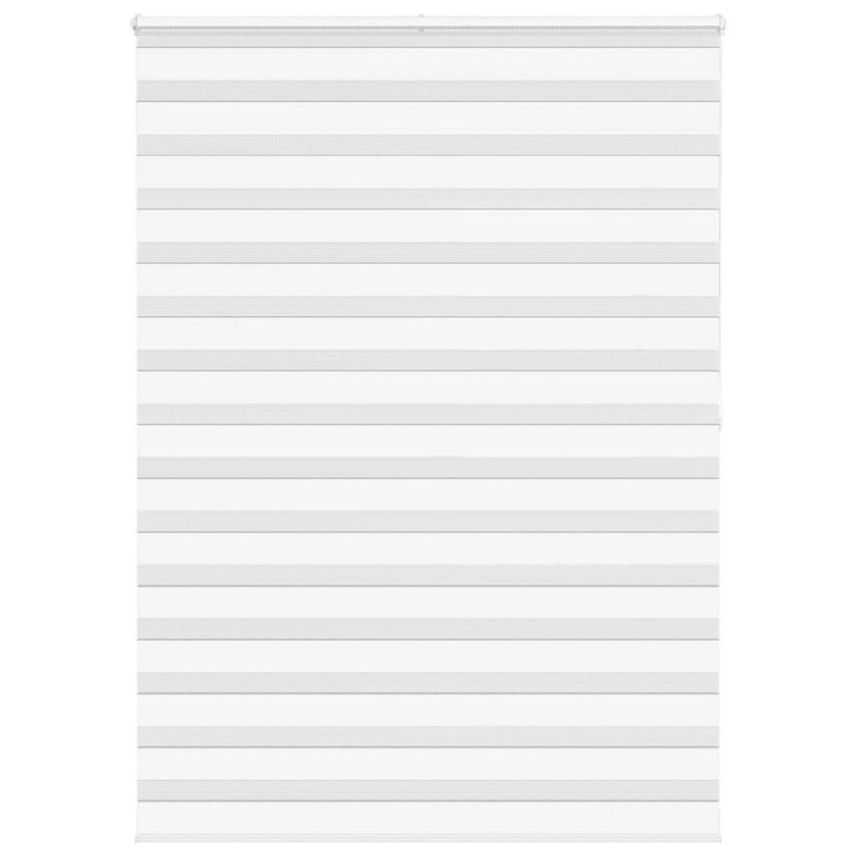 VIDAXL Store zebre blanc 155x200 cm largeur du tissu 150,9cm polyester