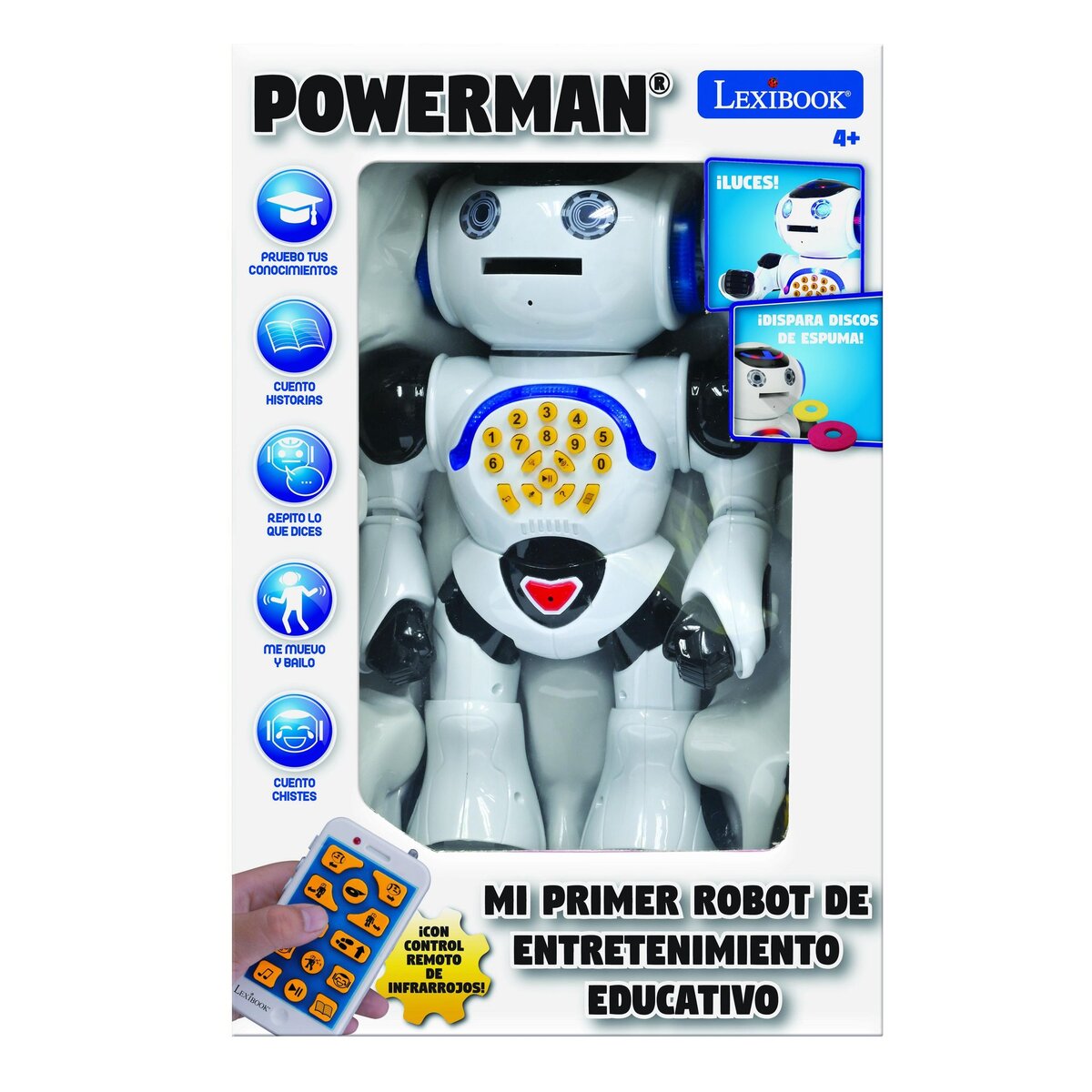 Lexibook POWERMAN Robot Interactif (Espagnol)