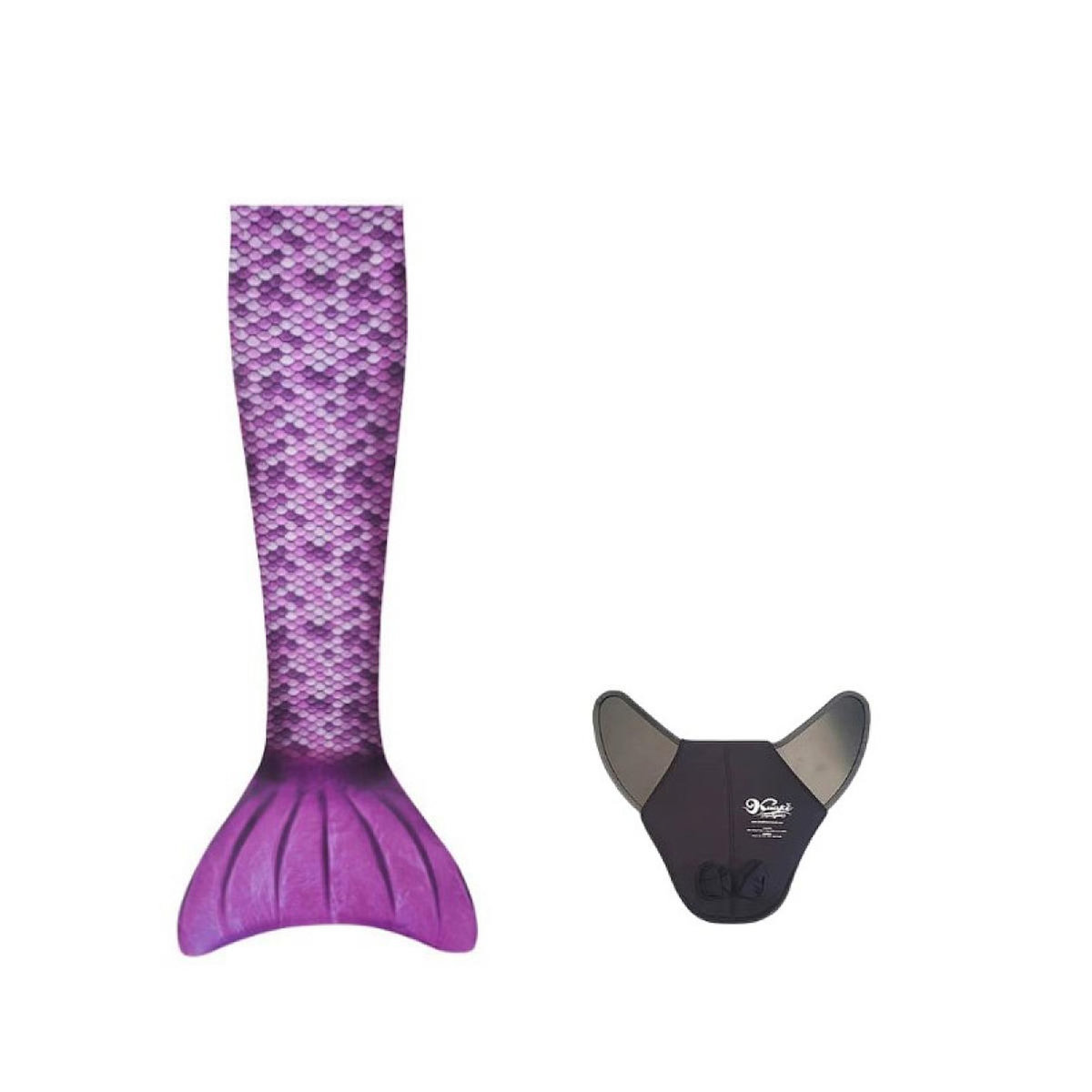 KUAKI MERMAIDS Queue sirène monopalme lila l