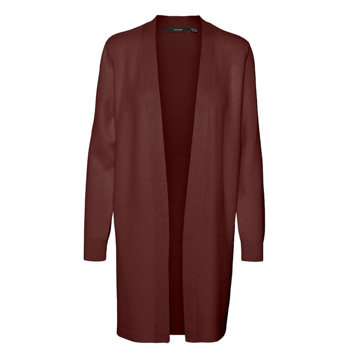 Vero Moda Gilet Long Terracotta Femme Vero Moda Nancy