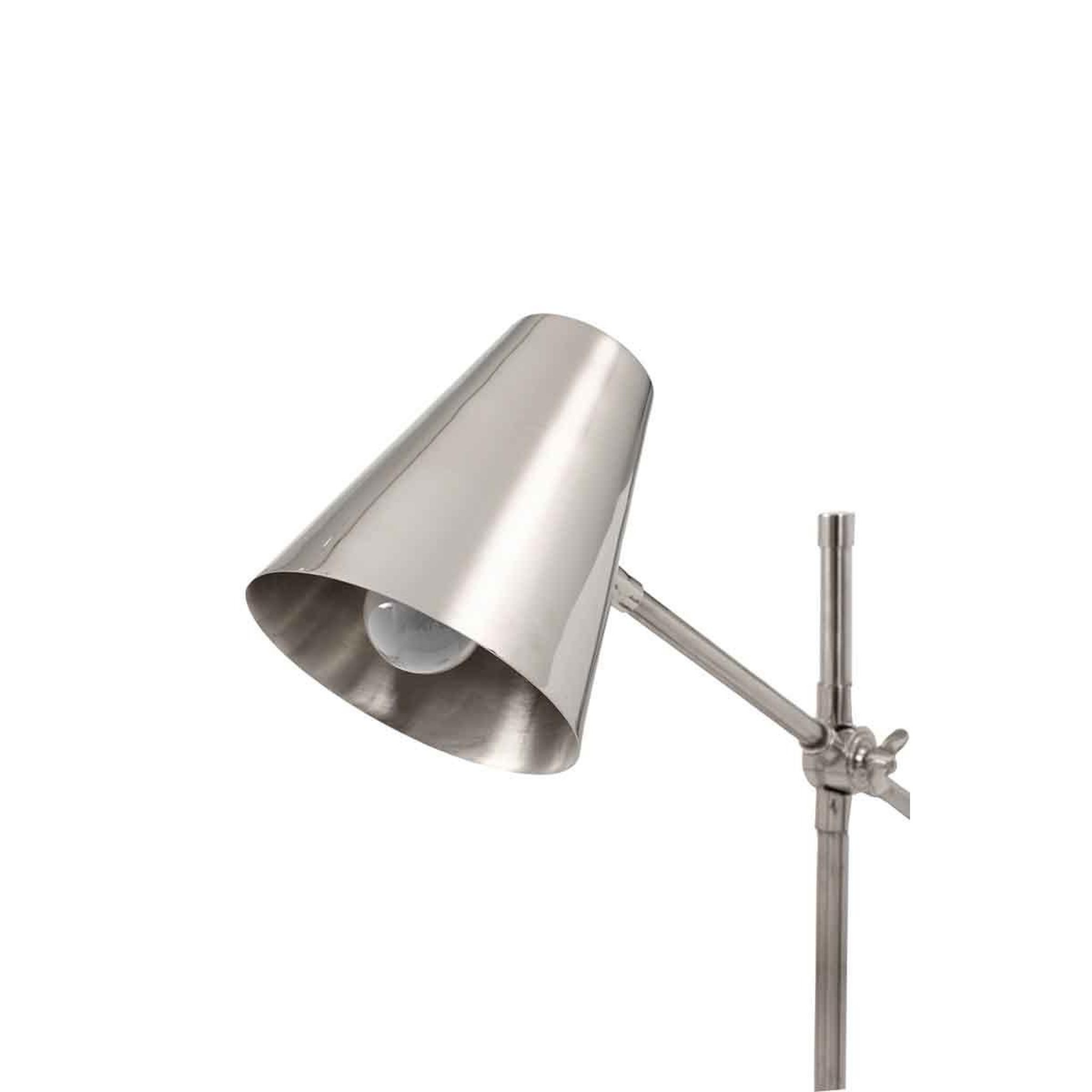 Voir la diapositive 5 : Paris Prix Lampe à poser fabriquée à la main  allen  74cm argent