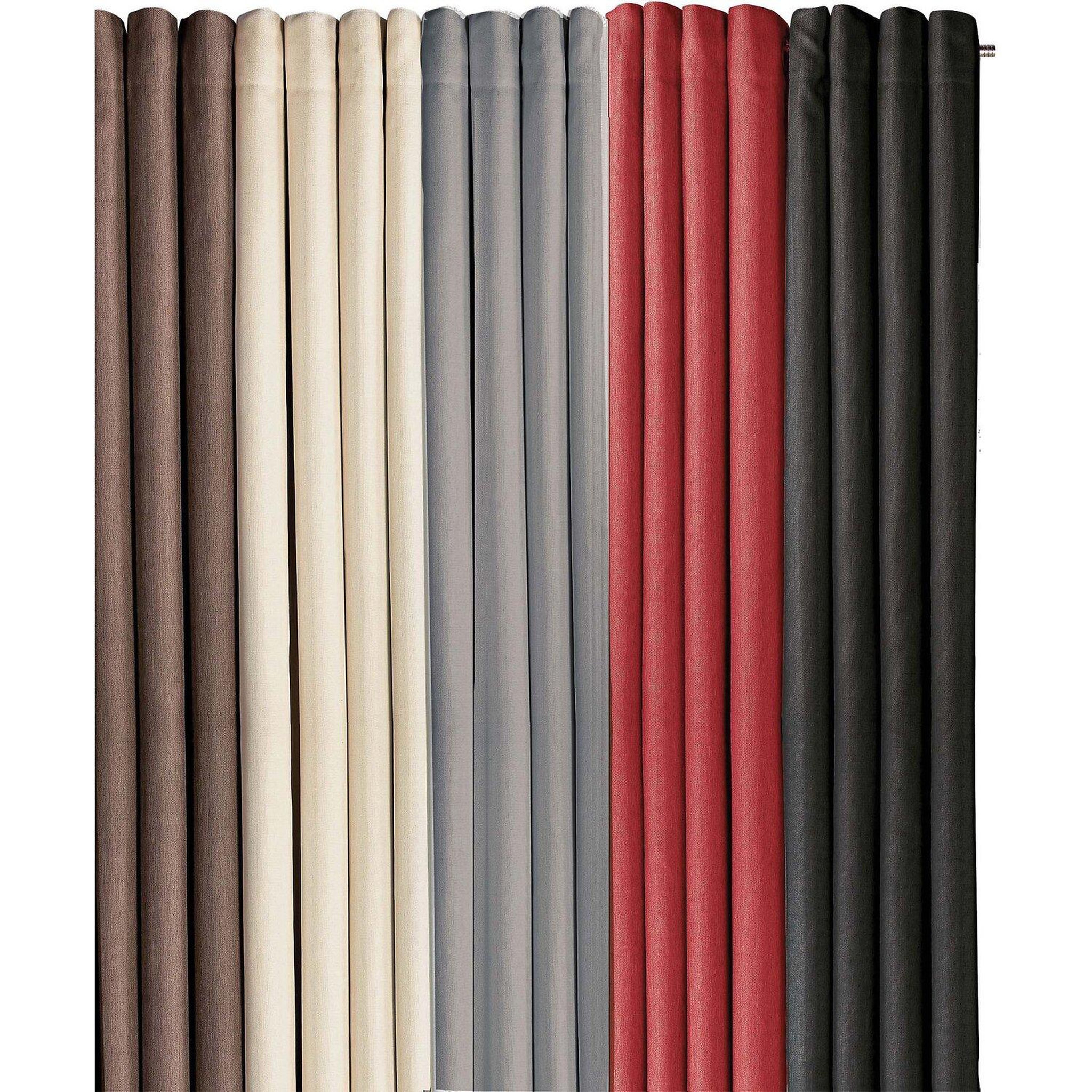 Voir la diapositive 4 : Les Ateliers du Linge Rideau polyester occultant