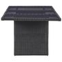 Voir la diapositive 4 : VIDAXL Ensemble a manger d'exterieur 11 pcs Resine tressee Noir