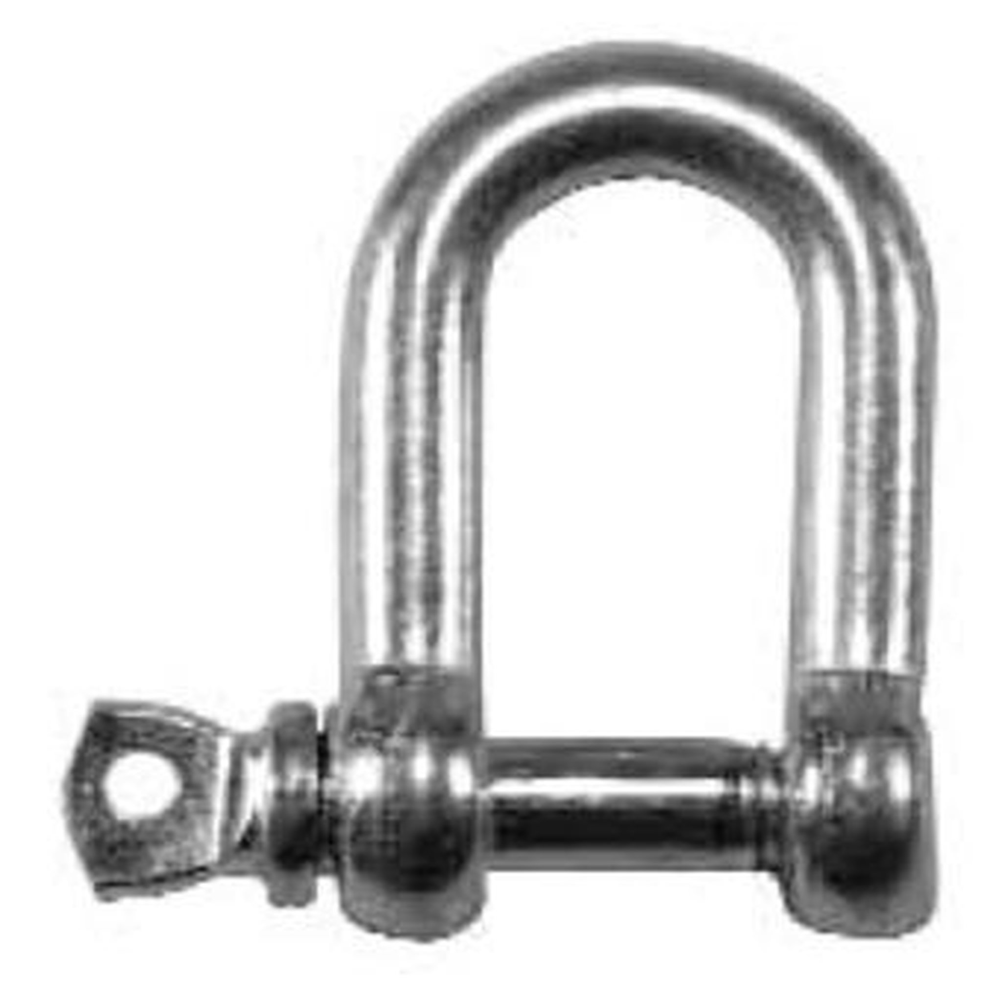 FAITHFULL Manille zinguée 6mm intérieur 25x13mm