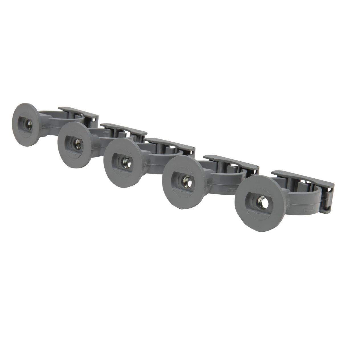 Jardibric Sachet de 5 colliers PVC Ø32mm avec clips