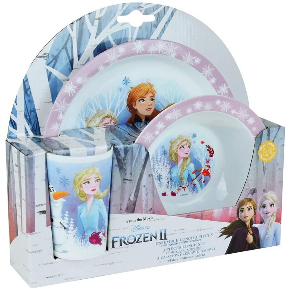 Couverts enfant personnalisés Disney - La Reine des Neiges