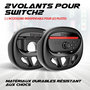Voir la diapositive 2 : AKUMA Accessoire manette 2 VOLANTS RACING SWITCH2 NOIR