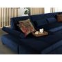 Voir la diapositive 3 : LISA DESIGN Vermont - canapé panoramique d'angle droit - 7 places - xxl - en velours