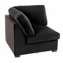 Voir la diapositive 1 : Paris Prix Fauteuil Design en Velours  Abosa  108cm Noir
