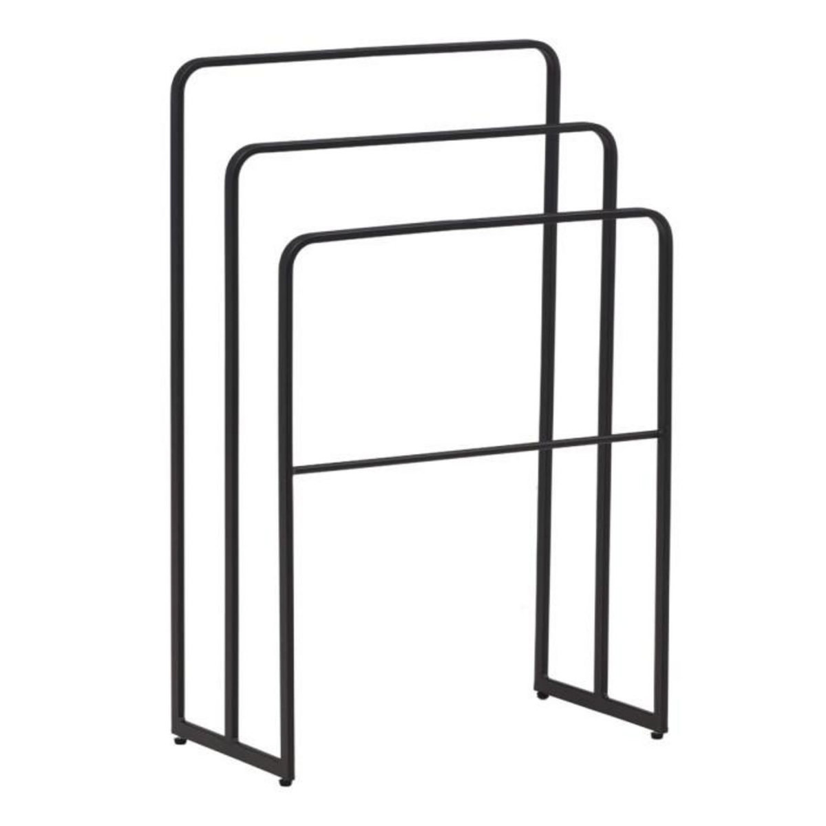 Paris Prix Porte-Serviettes 3 Arceaux  Drammen  84cm Noir
