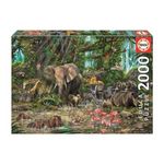 EDUCA EDUCA Puzzle 2000 Pieces - Jungle Africaine