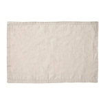 SECRET DE GOURMET Set de Table en Lin  Elina  30x45cm Beige