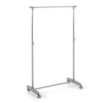 Paris Prix Portant à Vêtements Réglable  Fiona  160cm Gris