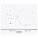 Sauter Table de cuisson induction 60cm 3 feux 7400w blanc - spi9544w