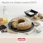 Voir la diapositive 2 : ZENKER Lot comprenant 1 Moule à manqué et à savarin 26 cm, 1 spatule Zenker et 2 bols à mixer en inox Fackelmann