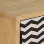 Voir la diapositive 5 : VIDAXL Buffet 120x30x75 cm bois de manguier massif