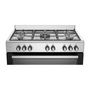 Voir la diapositive 3 : BERTAZZONI Cuisiniere a gaz - BERTAZZONI - SEL925MX - 5 foyers - 3,6 Kwh - 90 cm - Inox